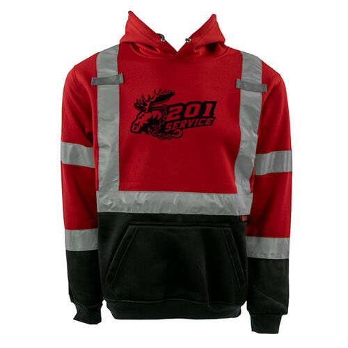 GSS Blue or Red Hooded Pullover Sweatshirt Thumbnail